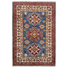 Hand Knotted Kazak Rug 2' 6" x 3' 11" (ft) - No. R37483
