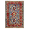 Blue Color Kazak Rug 2' 7" x 4' 0" (ft) - No. R37486