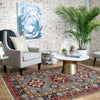 Grey Color Kazak Rug 2' 6" x 3' 11" (ft) - No. R37492