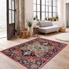 Handmade Persian Design Heriz Rug 2' 8" x 4' 2" (ft) - No. R37496