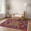Hand Knotted Persian Design Heriz Rug 2' 7" x 4' 1" (ft) - No. R37497