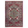 Handmade Persian Design Heriz Rug 2' 7" x 4' 2" (ft) - No. R37498