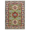 Hand Knotted Kazak Rug 3' 3" x 5' 0" (ft)- No. R37501