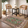 Oriental Kazak Rug 3' 3" x 4' 11" (ft)- No. R37513