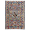 Hand Knotted Kazak Rug 3' 2" x 5' 0" (ft)- No. R37517
