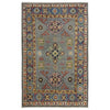 Oriental Kazak Rug 3' 2" x 5' 1" (ft)- No. R37518