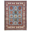 Oriental Kazak Rug 3' 5" x 5' 1" (ft)- No. R37521