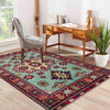 Oriental Kazak Rug 3' 2" x 4' 9" (ft)- No. R37531