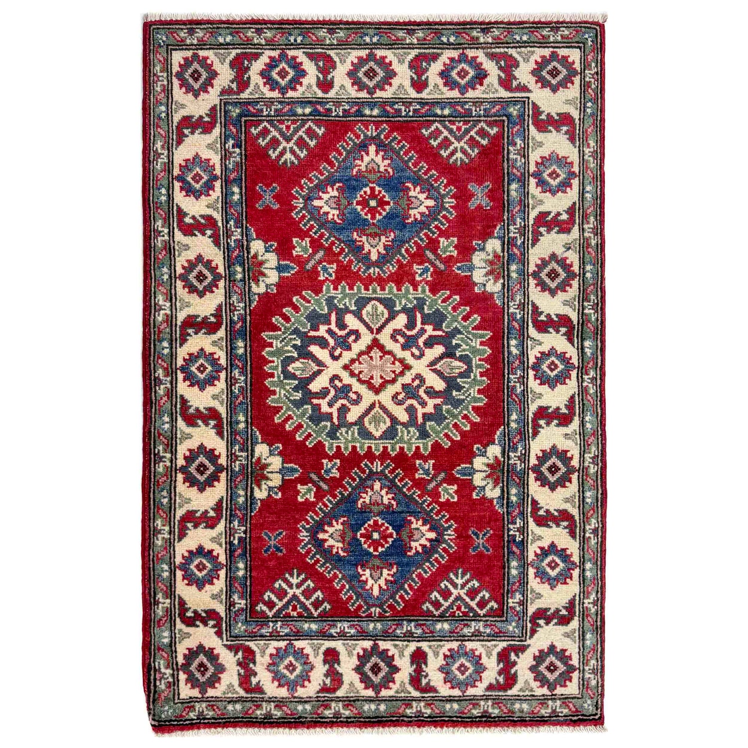 Oriental Kazak Rug 2' 7" x 4' 0" (ft) - No. R37543