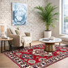 Red Color Kazak Rug 2' 7" x 4' 1" (ft) - No. R37544