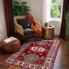 Hand Knotted Kazak Rug 2' 8" x 4' 2" (ft) - No. R37548