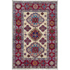 Ivory Color Kazak Rug 2' 8" x 4' 2" (ft) - No. R37551
