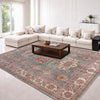 Hand Knotted Kazak Rug 6' 1" x 8' 9" (ft) - No. R37571