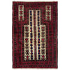 Islamic Prayer Rug 3' 2" x 4' 6" (ft) - No. R37598