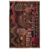 Hand Made Animal Picture Rug 2' 11" x 4' 6" (ft)- No. R37604