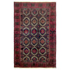 Hand Knotted Baluchi Rug 3' 10" x 6' 4" (ft) - No. R37605