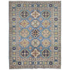 Hand Knotted Kazak Rug 4' 8" x 6' 11" (ft) - No. R37613