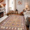 Orange Color Kazak Rug 5' 1" x 6' 7" (ft) - No. R37617