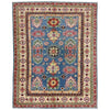 Hand Knotted Kazak Rug 4' 0" x 6' 1" (ft) - No. R37631