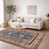 Hand Knotted Kazak Rug 4' 0" x 6' 1" (ft) - No. R37631