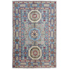 Grey Color Kazak Rug 3' 11" x 5' 11" (ft) - No. R37632