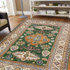 Green Color Kazak Rug 4' 0" x 5' 6" (ft) - No. R37633