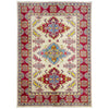 Hand Knotted Kazak Rug 4' 0" x 5' 8" (ft) - No. R37635