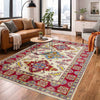 Hand Knotted Kazak Rug 4' 0" x 5' 8" (ft) - No. R37635
