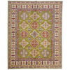 Green Color Kazak Rug 5' 1" x 6' 10" (ft) - No. R37639