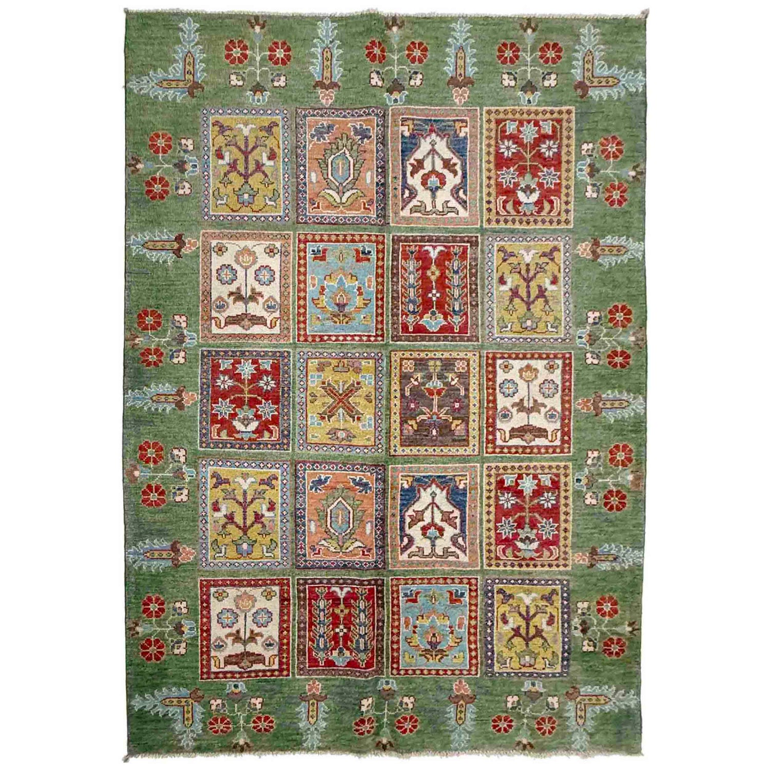 Bakhtiar Handmade Wool Rug 4' 11" x 7' 3" (ft) - No. R37642