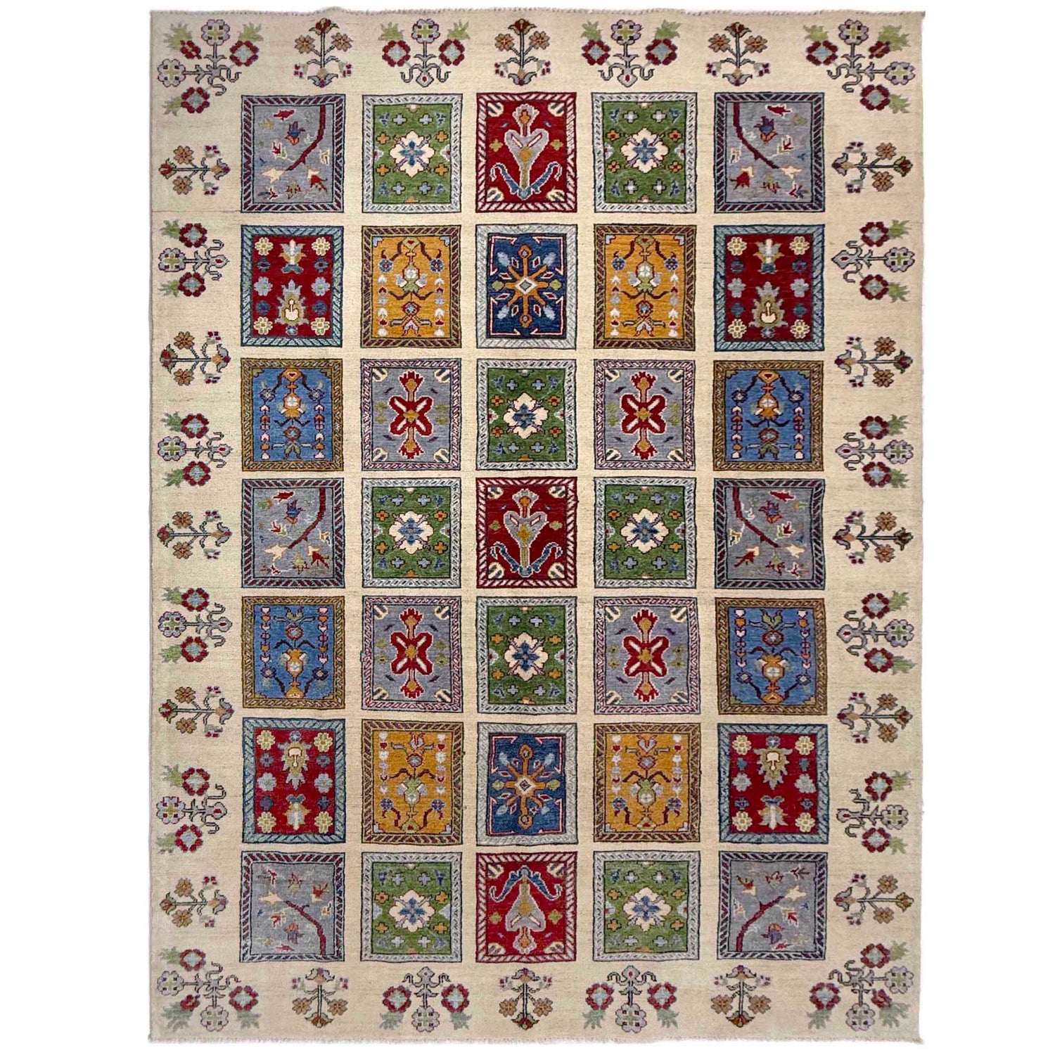 Handmade Bakhtiar Rug 6' 5" x 9' 6" (ft) - No. R37649