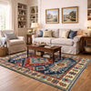 Oriental Kazak Rug 3' 11" x 6' 6" (ft) - No. R37655