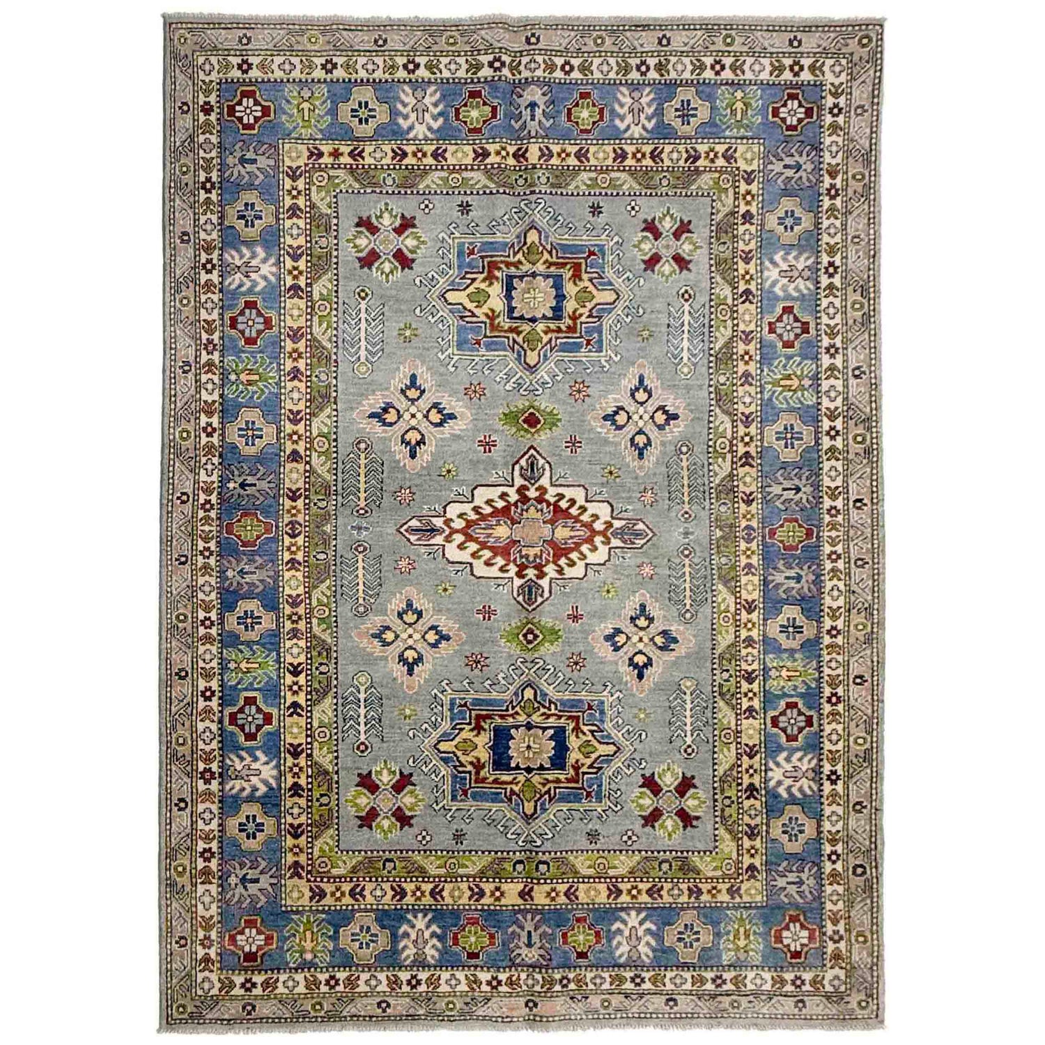 Oriental Kazak Rug 5' 5" x 7' 10" (ft) - No. R37657