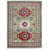 Green Color Kazak Rug 5' 8" x 8' 1" (ft) - No. R37658