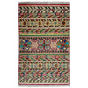 Handmade Gabbeh Qaleen Pakistan 1' 11" x 3' 3" (ft) - No. R37661