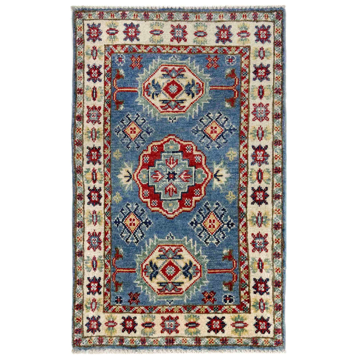 Oriental Kazak Rug 1' 9" x 2' 11" (ft) - No. R37668
