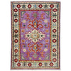 Hand Knotted Kazak Rug 1' 11" x 2' 9" (ft) - No. R37675