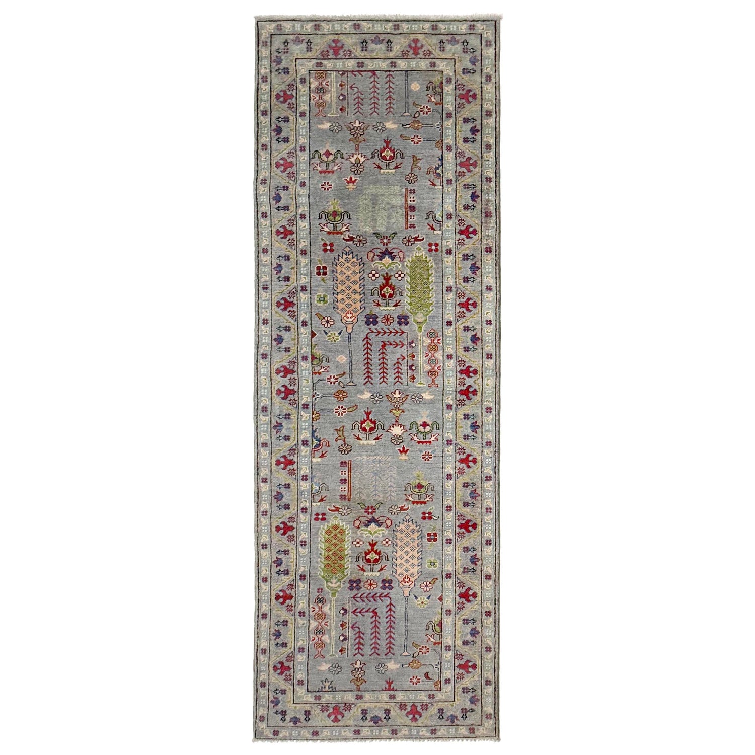 Oriental Kazak Runner 2' 9" x 9' 9" (ft) - No. R37676