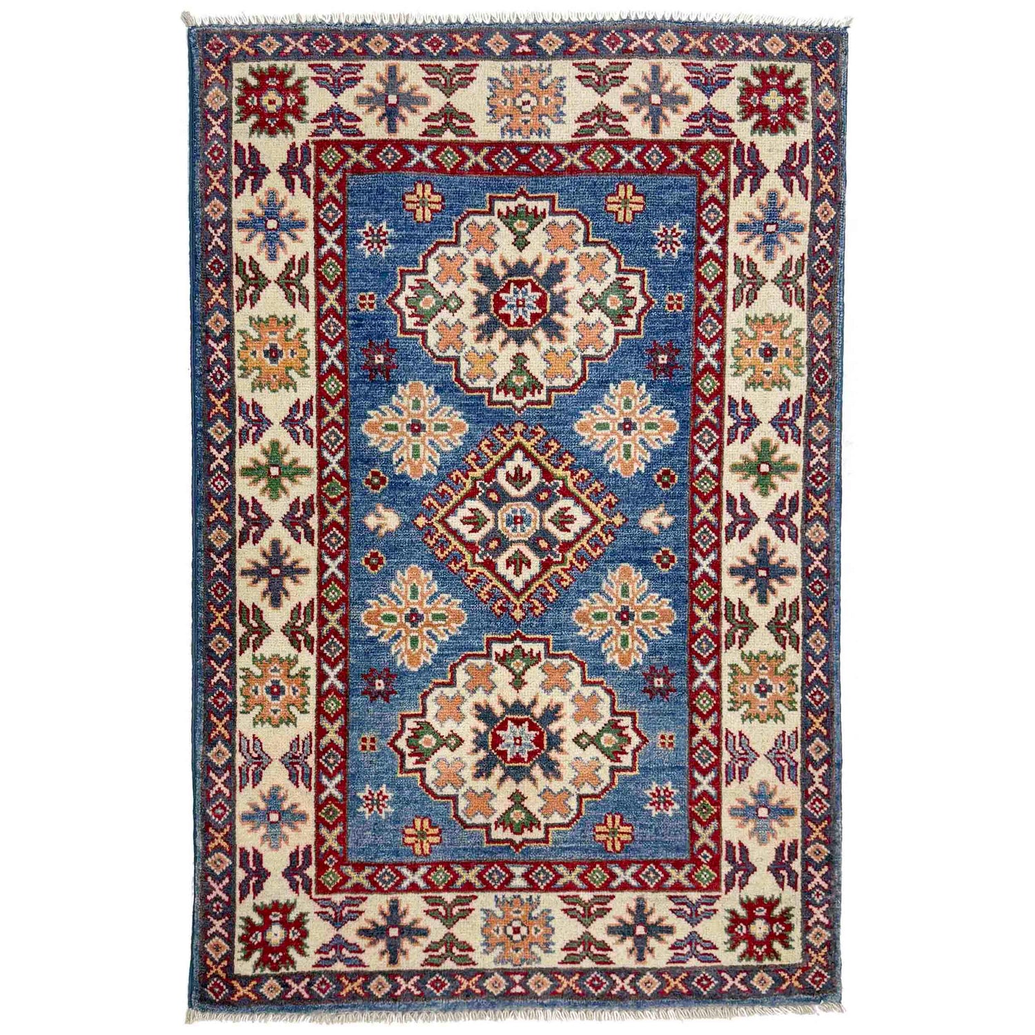 Oriental Kazak Rug 2' 8" x 4' 0" (ft) - No. R37706