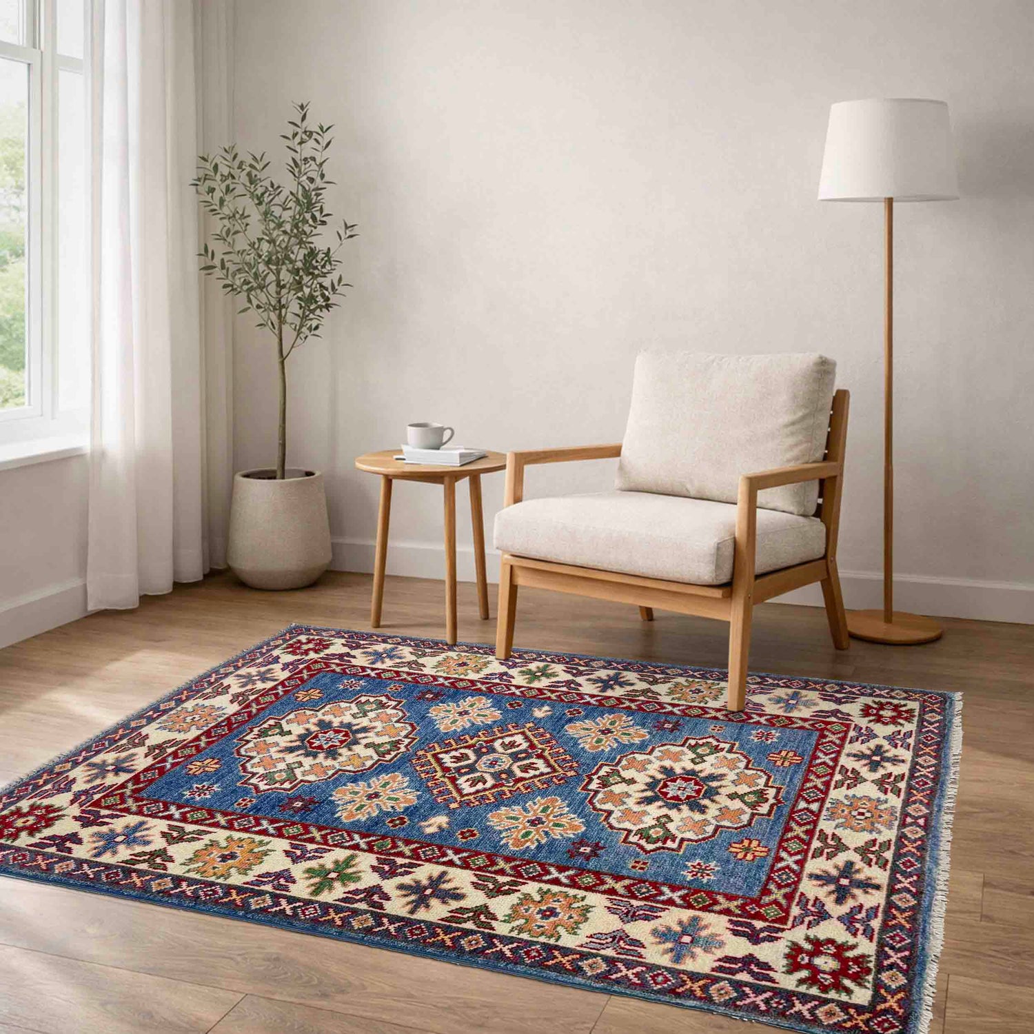 Oriental Kazak Rug 2' 8" x 4' 0" (ft) - No. R37706