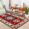 Red Color Kazak Rug 2' 8" x 3' 10" (ft) - No. R37709