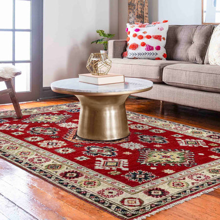 Oriental Kazak Rug 2' 9" x 3' 11" (ft) - No. R37711