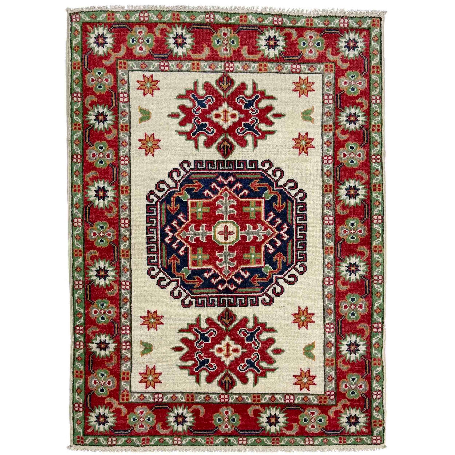 Oriental Kazak Rug 2' 11" x 4' 1" (ft) - No. R37713