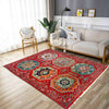 Handmade Red Color Waziri Rug 2' 9" x 4' 0" (ft) - No. R37716