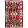 Hand Knotted Kazak Rug 2' 7" x 4' 2" (ft) - No. R37724