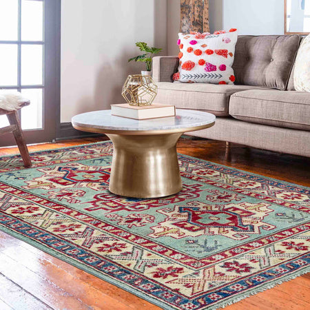 Oriental Kazak Rug 2' 7" x 4' 1" (ft) - No. R37725