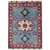 Blue Color Kazak Rug 3' 3" x 4' 8" (ft)- No. R37732
