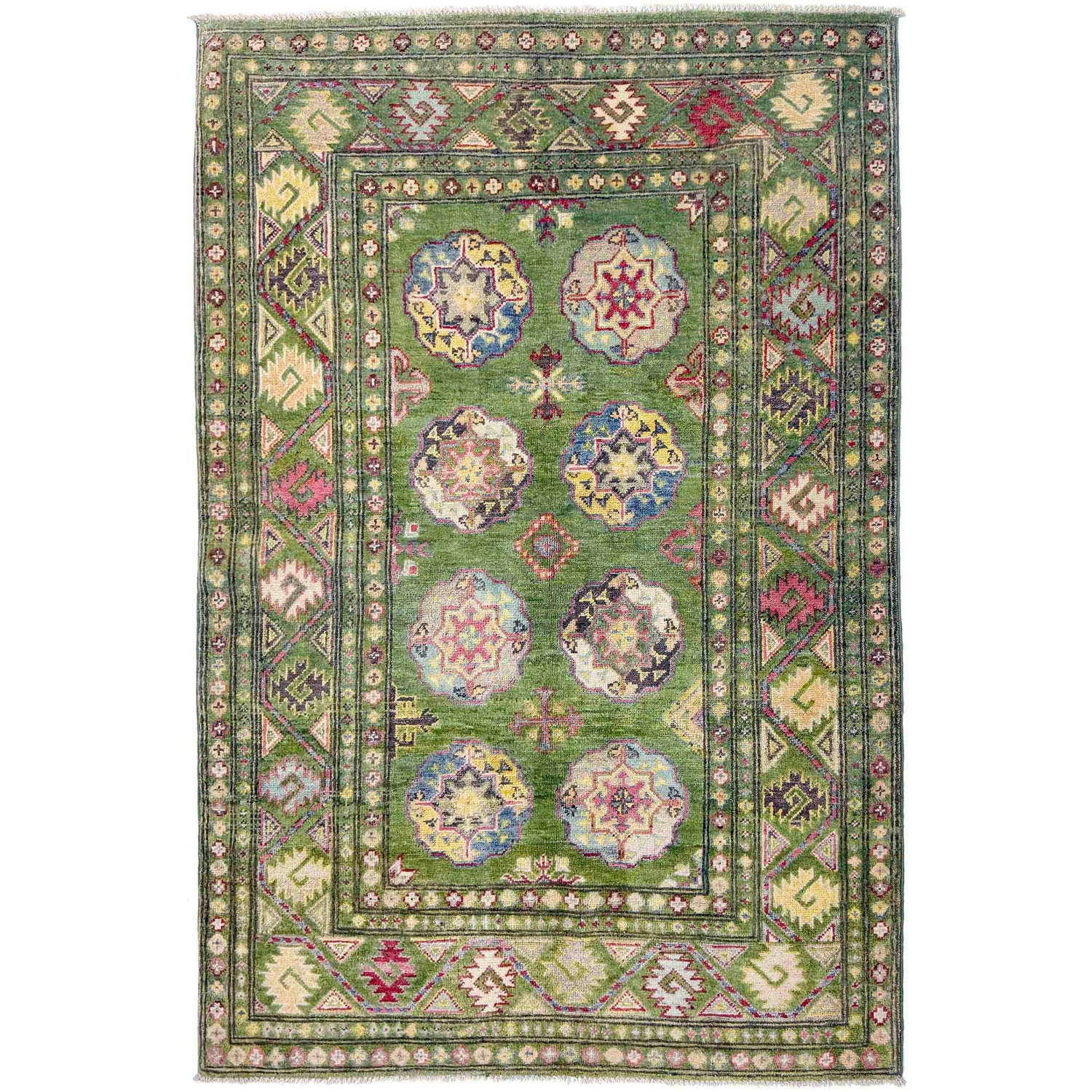 Traditional Style Waziri Carpet 3' 11" x 6' 3" (ft) - No. R37733