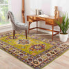 Hand Knotted Kazak Rug 3' 5" x 4' 10" (ft)- No. R37736