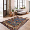 Oriental Kazak Rug 3' 3" x 4' 11" (ft)- No. R37737
